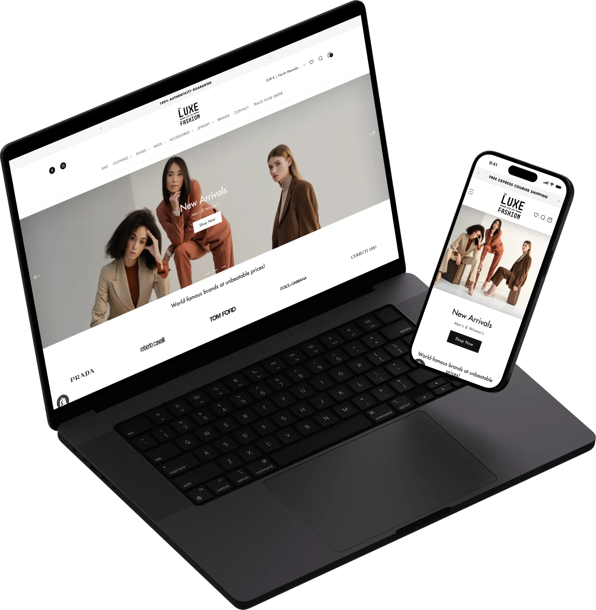 Luxury Vibin showcase