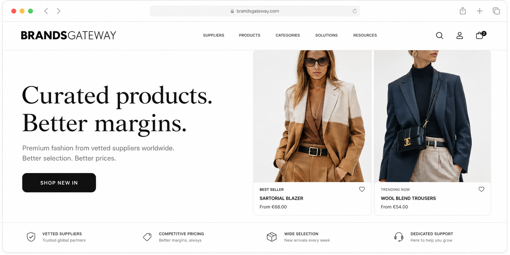 BrandsGateway Shopify supplier setup