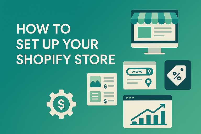 How to setup shopify Store