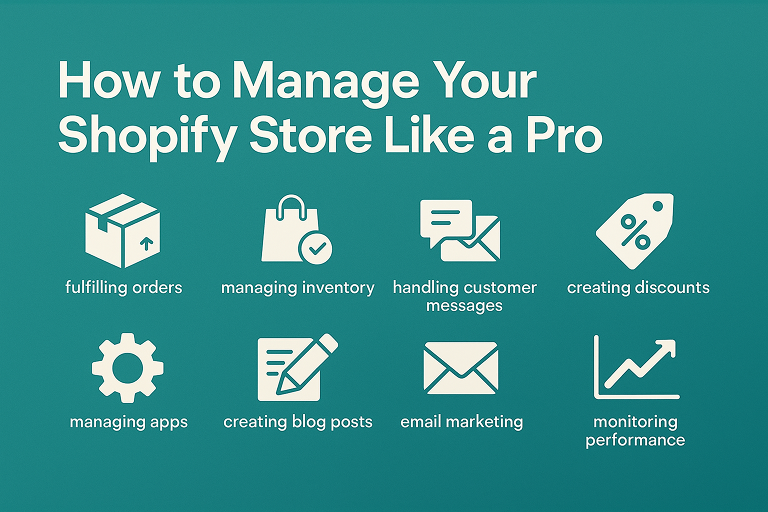 Shopify: Manage the Store like a Pro