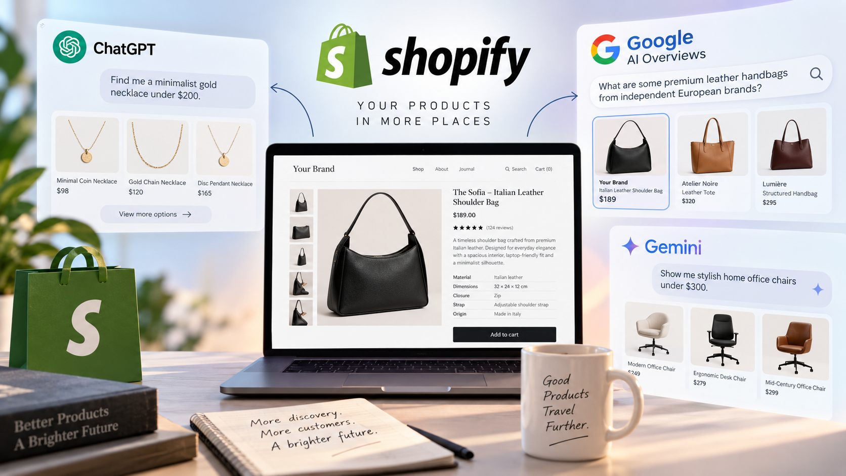 Shopify AI Shopping: Get Products Found in ChatGPT & Gemini
